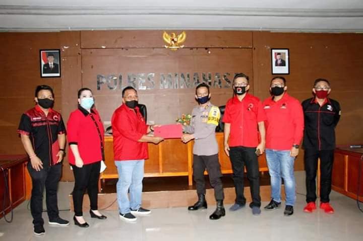 Banteng Minahasa Melapor di Mapolres